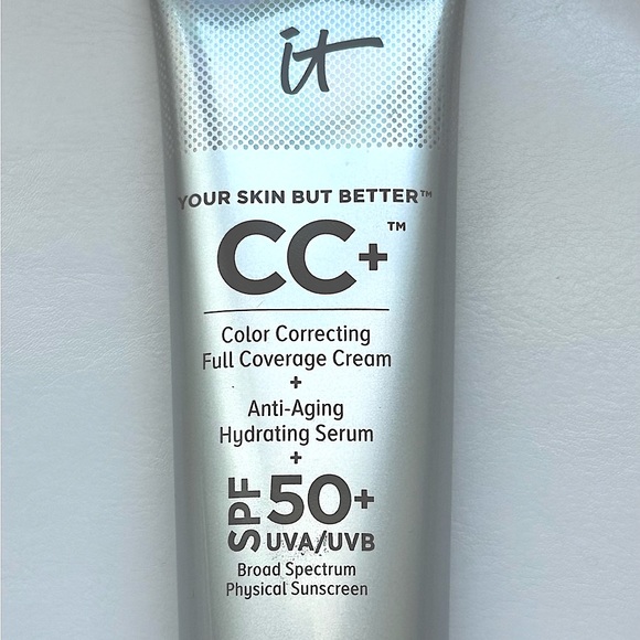 IT Cosmetics CC Cream Foundation Super Size 75 ML Medium Tan NEW - Picture 3 of 3